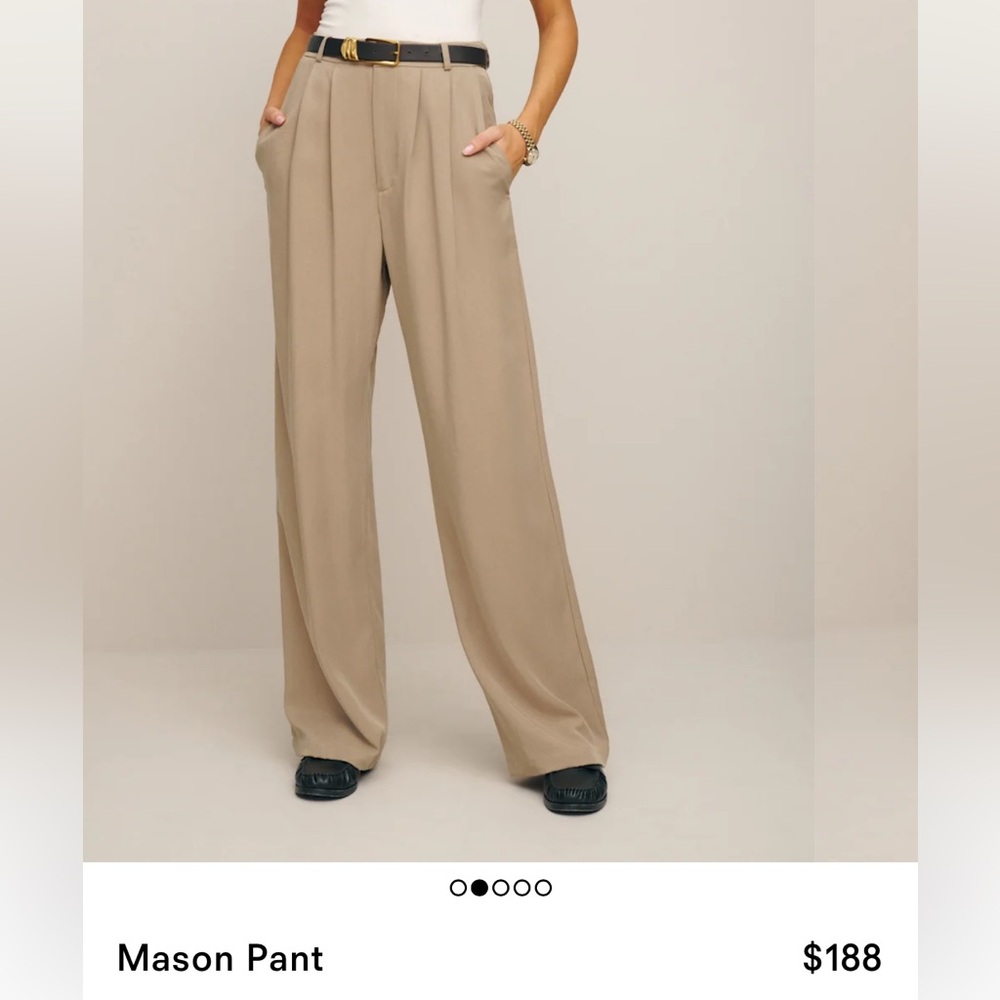 Reformation Mason Trousers